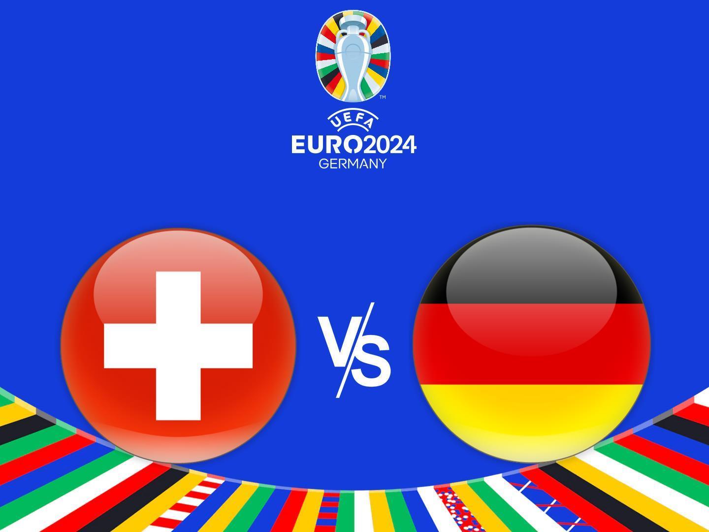 Чемпионат Европы-2024. Швейцария - Германия. Трансляция из Германии. В перерыве - Новости футбола