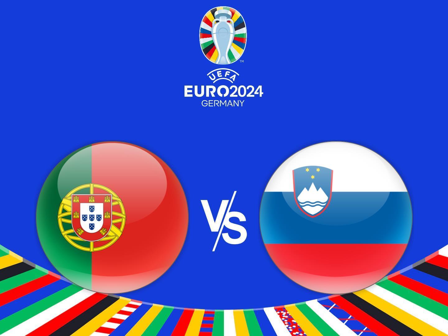Чемпионат Европы-2024. 1/8 финала. Португалия - Словения. Трансляция из Германии
