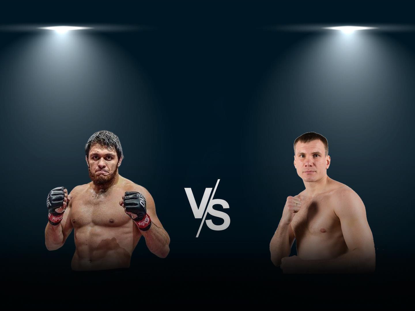 4-раундовый бой в среднем весе (до 72,6 кг). Мурад Рамазанов (Россия) - Илья Баландин (Россия)